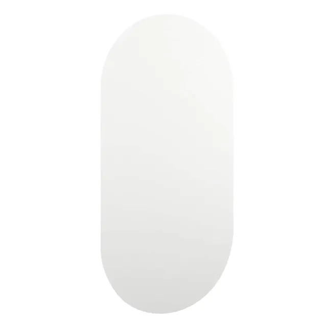 Miroir avec éclairage LED 40x20 cm Verre Ovale