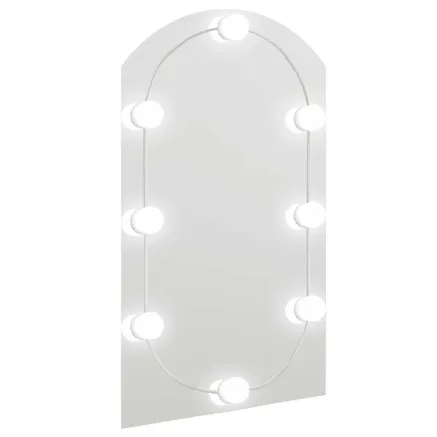 Miroir avec éclairage LED 70x40 cm Verre Arche 2