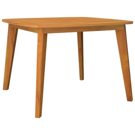 Table de jardin 110x110x75 cm Bois d'acacia solide 2