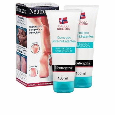 Vochtinbrengende Voetcrème Neutrogena Droge Huid (2 x 100 ml)