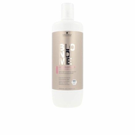 Voedende Shampoo Schwarzkopf Blondme Licht en handig (1000 ml)