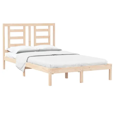 Cadre de lit sans matelas 120x200 cm bois de pin massif