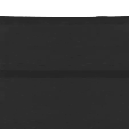 Chaise longue Textilène et aluminium Noir