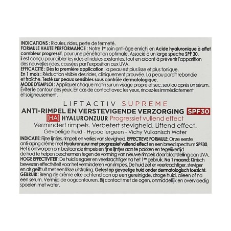 Anti-Aging Dagcrème Vichy LiftActiv Suprème SPF 30 (50 ml)