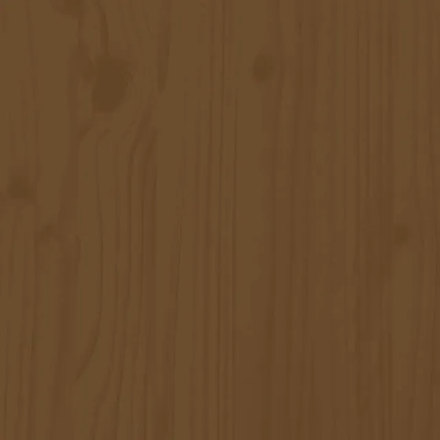 Cadre de lit sans matelas marron miel 200x200 cm bois massif