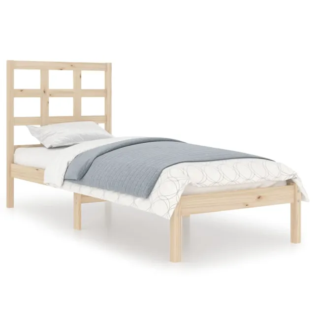 Cadre de lit sans matelas 90x200 cm bois massif