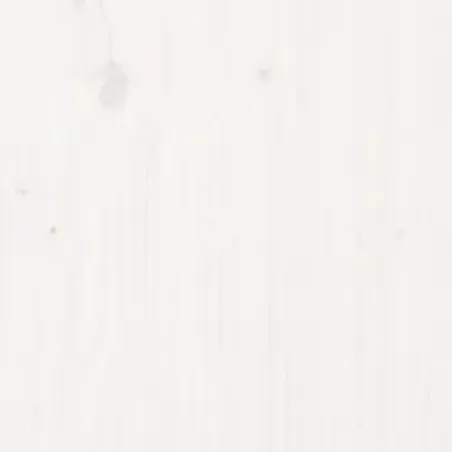 Cadre de lit sans matelas blanc 120x200 cm bois massif