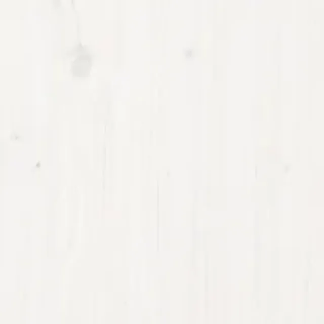 Cadre de lit sans matelas blanc 180x200 cm bois massif