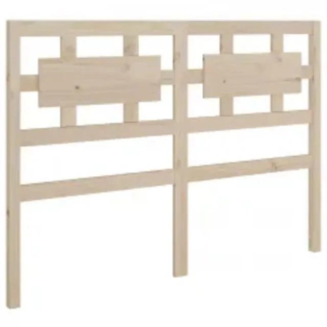 Cadre de lit sans matelas 200x200 cm bois massif