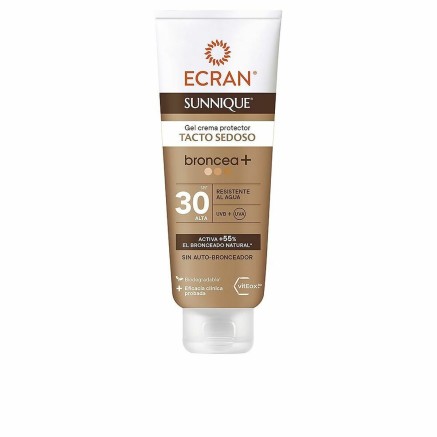 Zonnebrand Gel Ecran Sunnique Broncea+ Crème SPF 30 (250 ml)