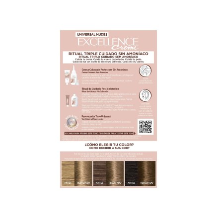 Teinture permanente L'Oreal Make Up Excellence Blond 2