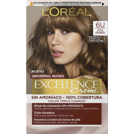 Permanente Kleur L'Oreal Make Up Excellence Donkerblond