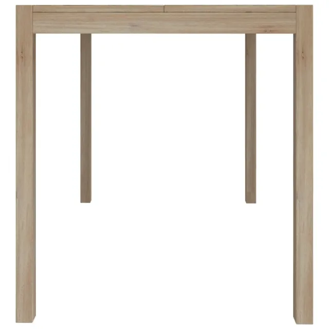 Ensemble à dîner 7 pcs Bois d'acacia solide