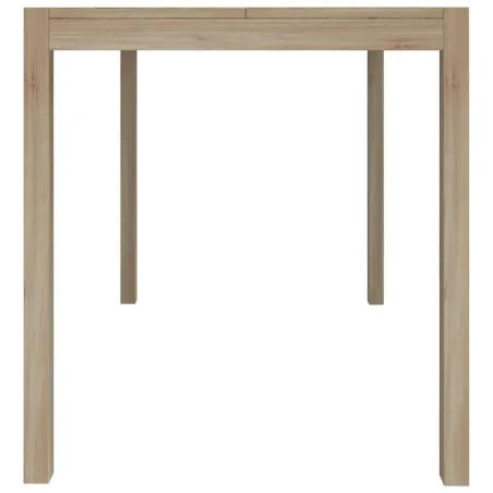 Ensemble à dîner 7 pcs Bois d'acacia solide