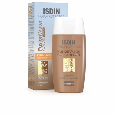 Zonnebrandcrème met Kleur Isdin Fotoprotector Brons Spf 50 50 ml
