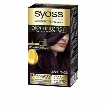 Amoniakfreie Färbung Syoss Olio Intense Nº 3,22 Nº 9.0-rubio muy cl