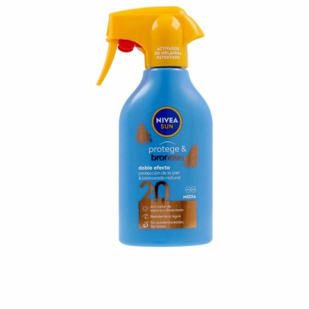 Protector Solar Corporal en Spray Nivea Sun Protect & Moisture SPF20 (