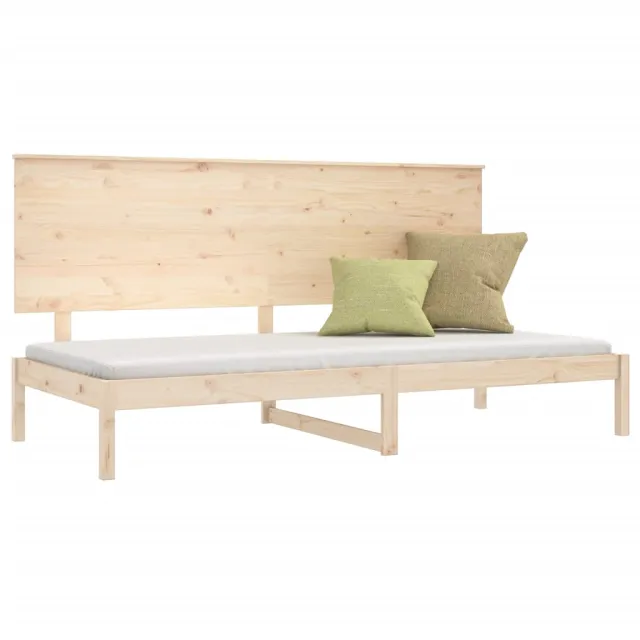 Lit de jour sans matelas 90x200 cm bois de pin massif