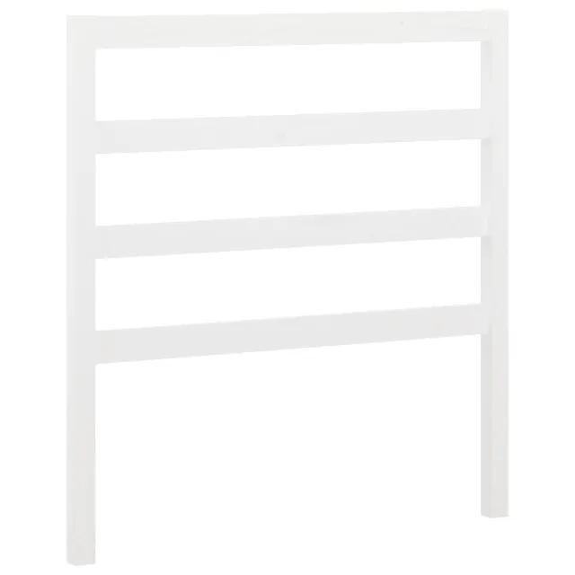 Lit coulissant sans matelas blanc 2x(90x200) cm