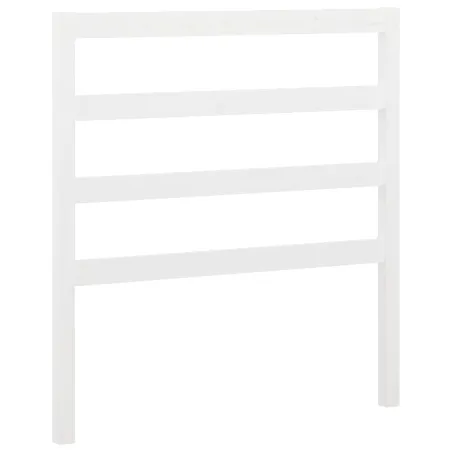 Lit coulissant sans matelas blanc 2x(90x200) cm