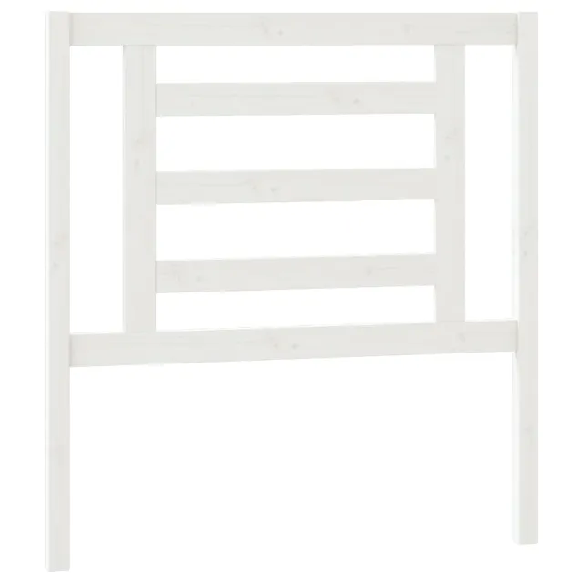 Lit coulissant sans matelas blanc 2x(90x200) cm