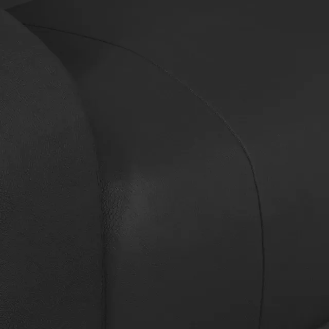 Fauteuil de massage Noir Similicuir