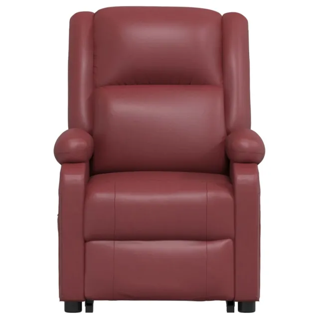 Fauteuil de massage Rouge bordeaux Similicuir