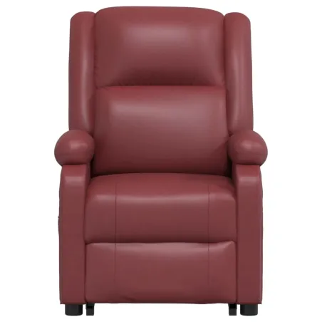 Fauteuil de massage Rouge bordeaux Similicuir