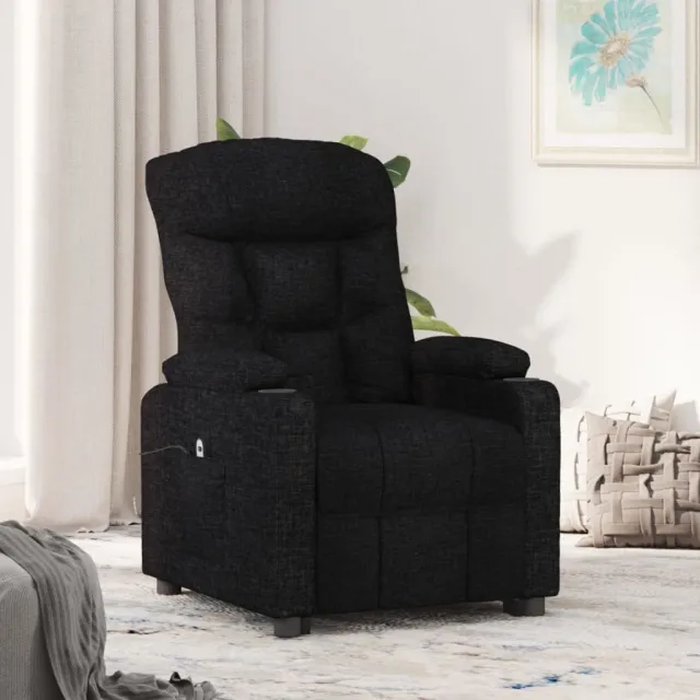Fauteuil Noir Tissu