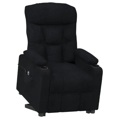 Fauteuil Noir Tissu