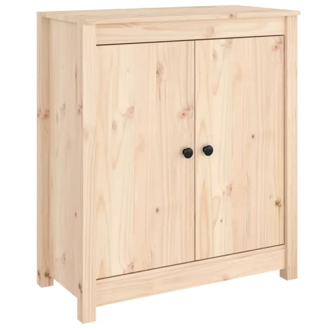 Buffets 2 pcs 70x35x80 cm bois massif de pin