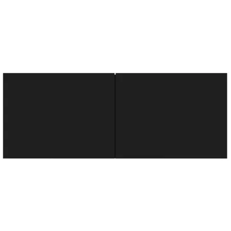 Meubles TV 4 pcs Noir 80x30x30 cm Bois d'ingénierie