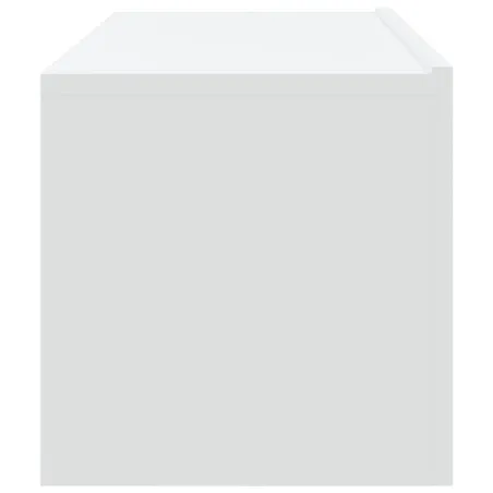 Meubles TV muraux 4 pcs blanc 100x30x30 cm