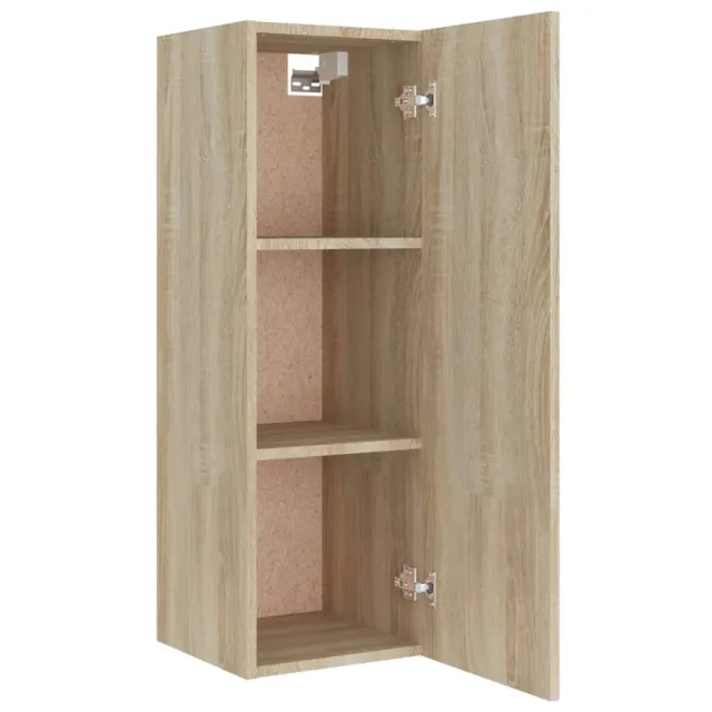 Ensemble de meubles TV 4 pcs Chêne sonoma Bois d'ingénierie