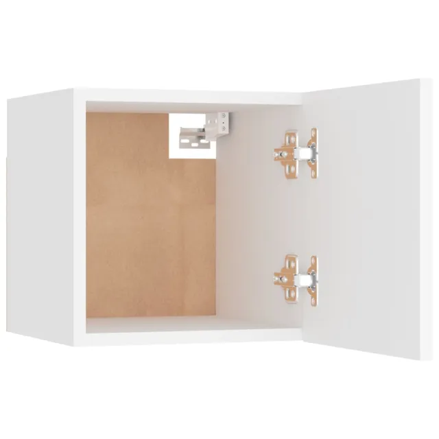 Ensemble de meubles TV 8 pcs Blanc Bois d'ingénierie