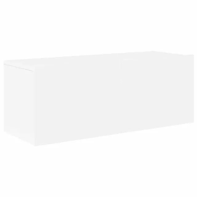 Ensemble de meubles TV 5 pcs Blanc Bois d'ingénierie