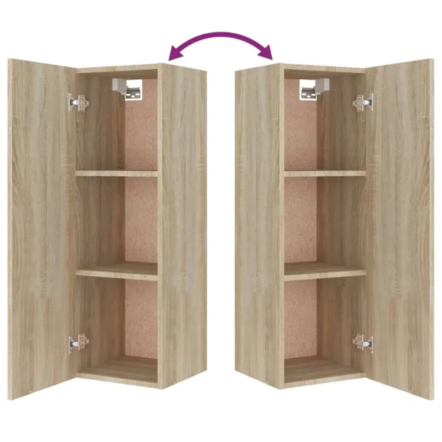 Ensemble de meubles TV 8 pcs Chêne sonoma Bois d'ingénierie