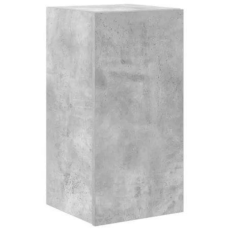 Ensemble de meubles TV 7 pcs Gris béton Bois d'ingénierie