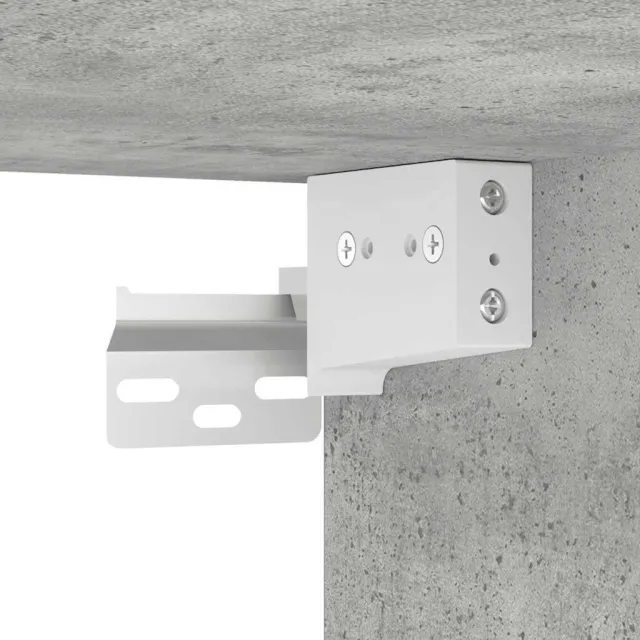 Ensemble de meubles TV 7 pcs Gris béton Bois d'ingénierie