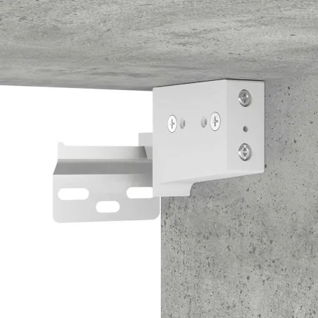 Ensemble de meubles TV 7 pcs Gris béton Bois d'ingénierie