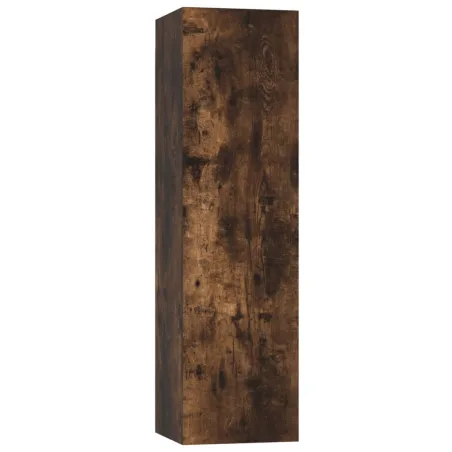 Ensemble de meubles TV 3 pcs Chêne fumé Bois d'ingénierie