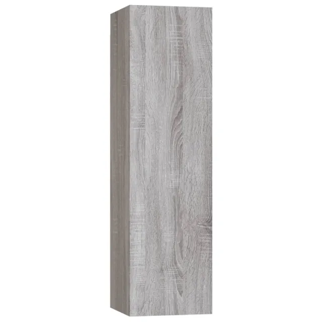 Ensemble de meubles TV 3 pcs Sonoma gris Bois d'ingénierie