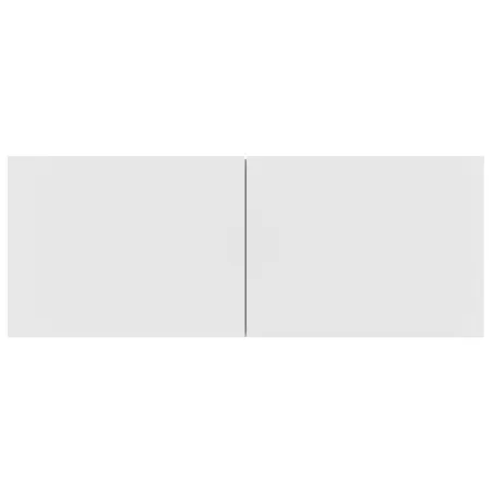 Ensemble de meubles TV 6 pcs Blanc Bois d'ingénierie