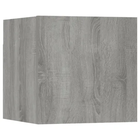 Ensemble de meubles TV 8 pcs Sonoma gris Bois d'ingénierie
