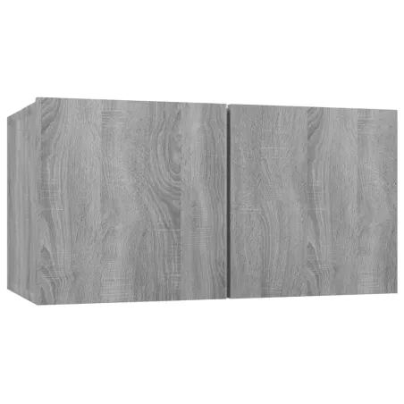 Ensemble de meubles TV 8 pcs Sonoma gris Bois d'ingénierie