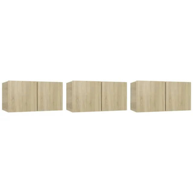 Ensemble de meubles TV 5 pcs Chêne sonoma Bois d'ingénierie