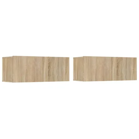 Ensemble de meubles TV 5 pcs Chêne sonoma Bois d'ingénierie