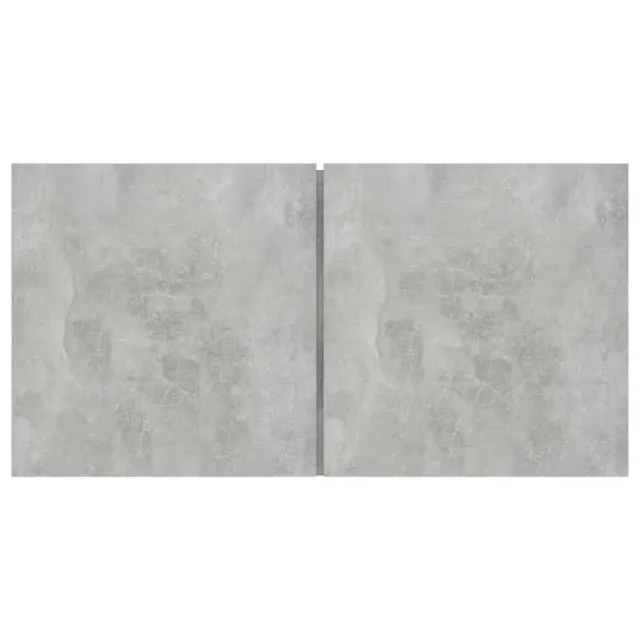 Ensemble de meubles TV 5 pcs Gris béton Bois d'ingénierie