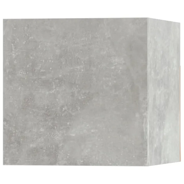 Ensemble de meubles TV 5 pcs Gris béton Bois d'ingénierie