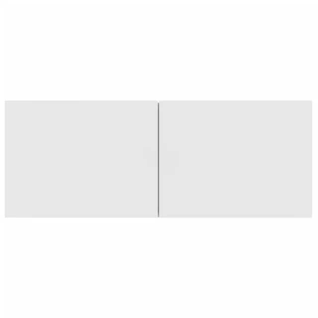 Ensemble de meubles TV 6 pcs Blanc Bois d'ingénierie